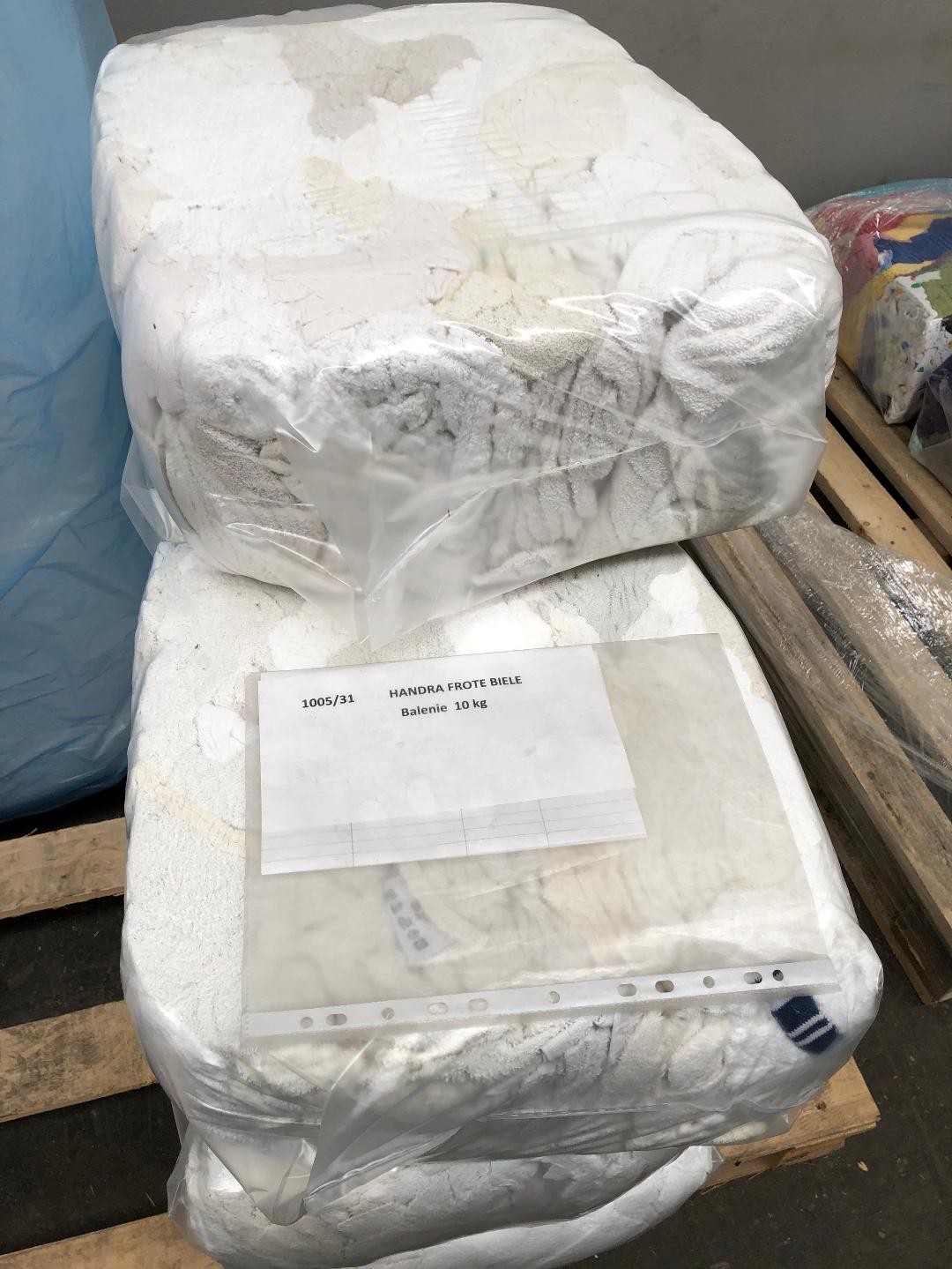 čistiace handry froté biele