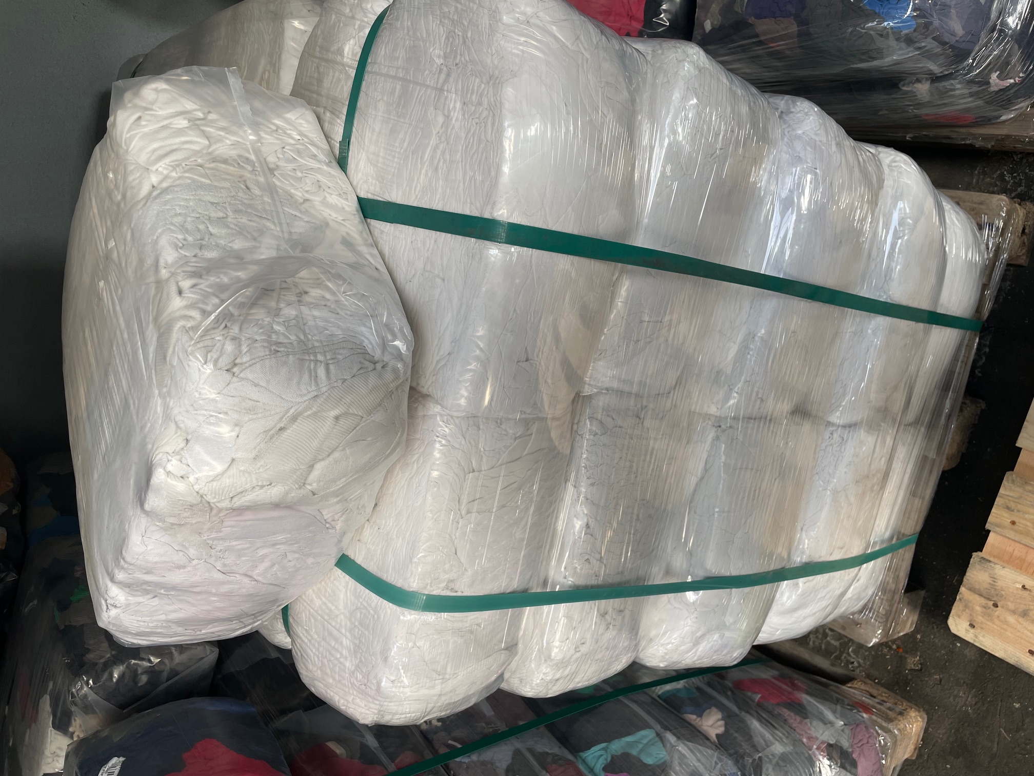 Handry bavlnené biele I